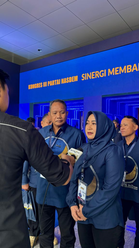 Foto : Rakhmatiyah Deu Saat Di Wawancarai
